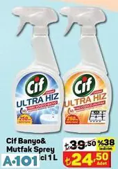CİF BANYO MUTFAK SPREY TEMİZLEYİCİ